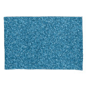 Housse D'oreillers Paillettes Bleues de Boston (devant-gauche)