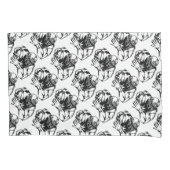 Housse D'oreillers Paire de coiffeurs/football de taille standard (devant-gauche)