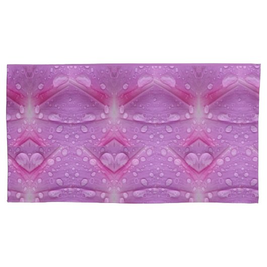 Housse D'oreillers Paire De Coque Coussin Violet Et Mauve (devant-gauche)