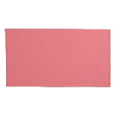 Housse D'oreillers Paire de Coque rose King Size Coussin (Dos-Droit)
