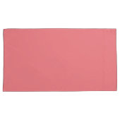 Housse D'oreillers Paire de Coque rose King Size Coussin (devant-Droit)