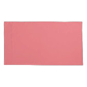 Housse D'oreillers Paire de Coque rose King Size Coussin (Dos-gauche)