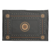 Housse D'oreillers Paire de coques coussin de style Bucchero étrusque (Dos-gauche)