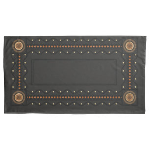 Housse D'oreillers Paire de style Bucchero étrusque de coques coussin