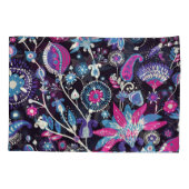 Housse D'oreillers Paisley moderne : motif traditionnel oriental. (Dos)