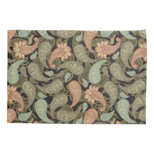 Housse D'oreillers Paisley Pattern (Dos)