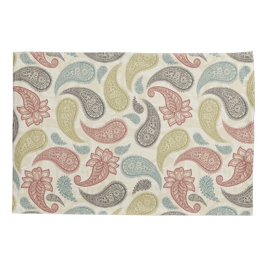 Housse D'oreillers Paisley Pattern (Dos)