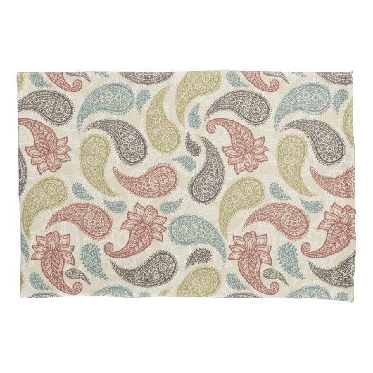 Housse D'oreillers Paisley Pattern  (devant)