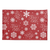 Housse D'oreillers Paix et joie (Dos)