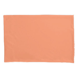 Housse D'oreillers Palette Rouge Lueur de Pêche