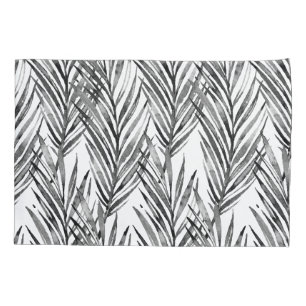 Housse D'oreillers Palm Whisperer Hawaiian Tropical Grey