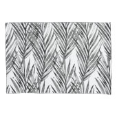 Housse D'oreillers Palm Whisperer Hawaiian Tropical Grey (devant)