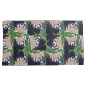 Housse D'oreillers Panda rouge (devant-Droit)