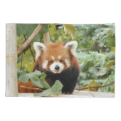 Housse D'oreillers Panda rouge (Dos)