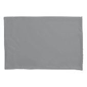 Housse D'oreillers PANTONE couleur vive gris 17-5104 AW 2022 (devant)