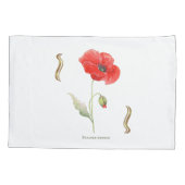 Housse D'oreillers Papaver rhoeas  (Dos)