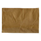 Housse D'oreillers Papier rouge effondré : arrière - plan grungy. (Dos)