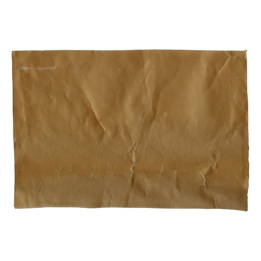 Housse D'oreillers Papier rouge effondré : arrière - plan grungy. (devant)