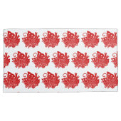 Housse D'oreillers Papillon asiatique Japonais Conception Kamon (devant-Droit)