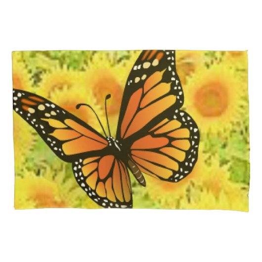 Housse D'oreillers Papillon Coque coussin (devant)