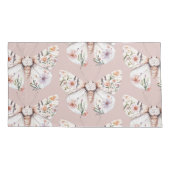 Housse D'oreillers Papillon floral Fleur sauvage Boho (Dos-gauche)