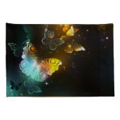Housse D'oreillers Papillon lumineux et papillons de nuit (Dos-Droit)