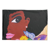 Housse D'oreillers Papillon noir - Pillowcase (Dos)