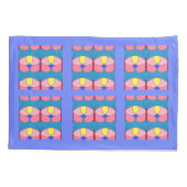 Housse D'oreillers Papillon rose (Dos)