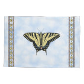 Housse D'oreillers Papillon Southwest Yellow Swallowtail Blue Sky (Dos-gauche)