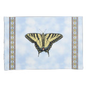 Housse D'oreillers Papillon Southwest Yellow Swallowtail Blue Sky (devant-Droit)