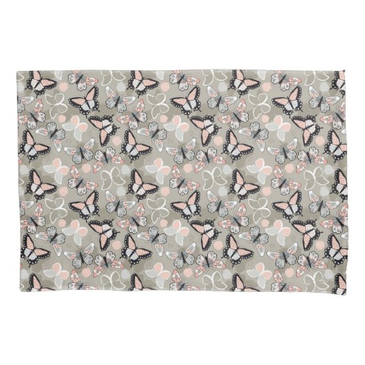Housse D'oreillers Papillons en vol (devant)