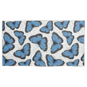 Housse D'oreillers Papillons morpho bleu (devant-gauche)