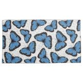 Housse D'oreillers Papillons morpho bleu (devant-Droit)
