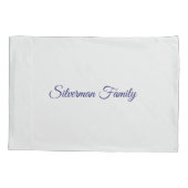 Housse D'oreillers Pâque de vacances juive en or bleu (Dos)