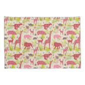 Housse D'oreillers Paradis de jungle (Dos-Droit)