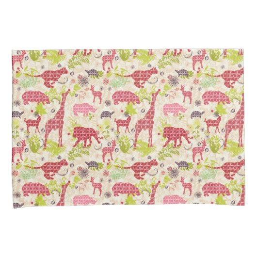 Housse D'oreillers Paradis de jungle (devant-Droit)