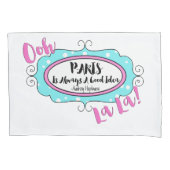 Housse D'oreillers Paris (devant)