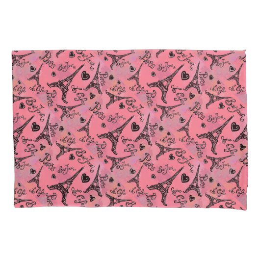 HOUSSE D'OREILLERS PARIS (devant)