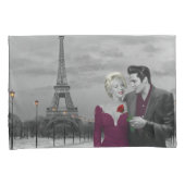 Housse D'oreillers Paris B&W 2 (devant-Droit)