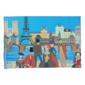 Housse D'oreillers Paris victorien (devant-Droit)