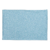 Housse D'oreillers Parties scintillant bleue Coque Coussin personnali (Dos)