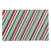 Housse D'oreillers Parties scintillant Candy Stripes (devant-Droit)