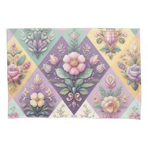 Housse D'oreillers Pastel coloré Jacquard Pâques/Printemps
