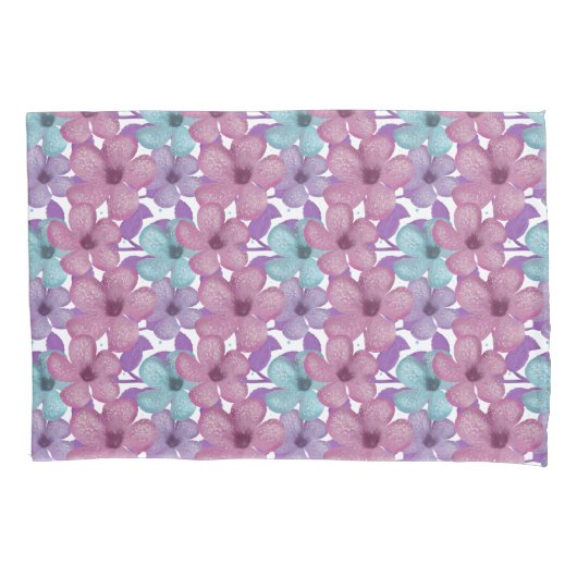 Housse D'oreillers Pastel Floral Pattern (devant)