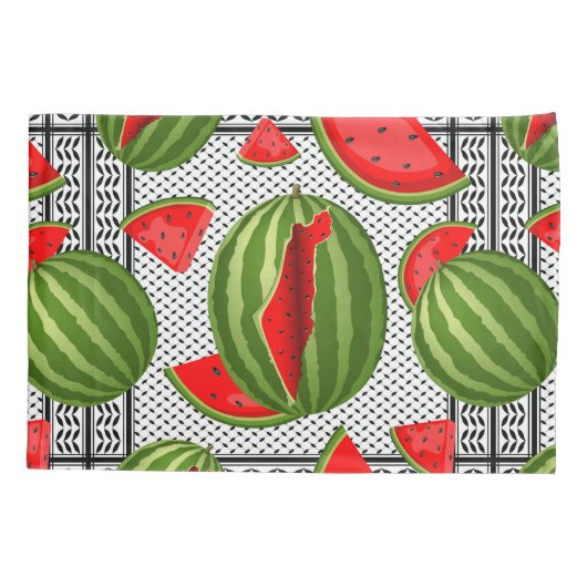 Housse D'oreillers Pastèque Palestine - Slice (Dos)