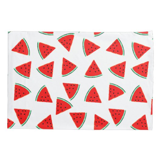 Housse D'oreillers Pastèques triangulaires (Dos)