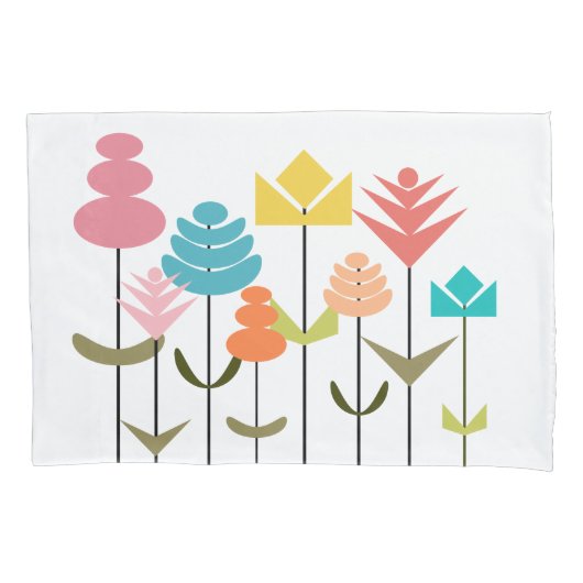 Housse D'oreillers Patch de fleurs (devant)