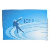 Housse D'oreillers Patinage sur glace (devant)