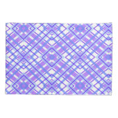 Housse D'oreillers Pâtonnet bleu doux Pâté Monogramme Personnaliser (Dos)