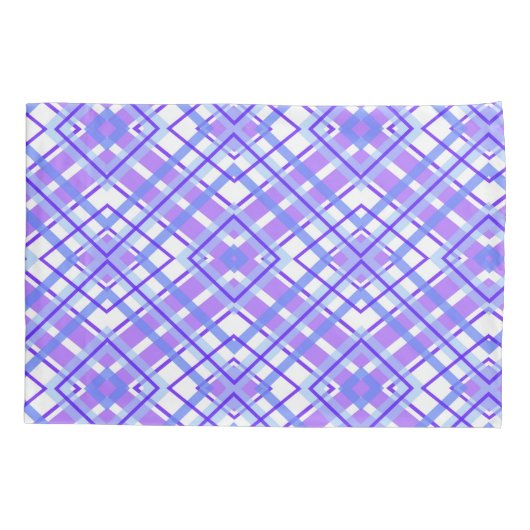 Housse D'oreillers Pâtonnet bleu doux Pâté Monogramme Personnaliser (Dos)